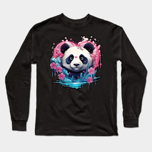 panda Long Sleeve T-Shirt